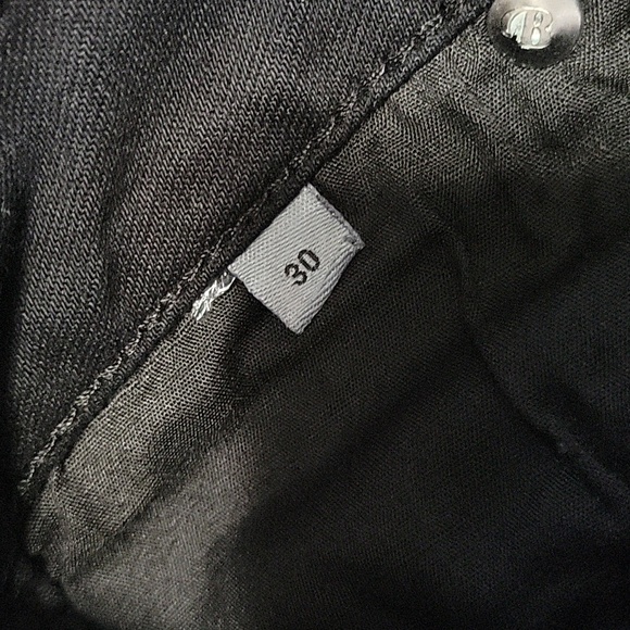 NEW Bohemian Traders High Waist Distressed Black Skinny Jeans Size 30 - Picture 5 of 10